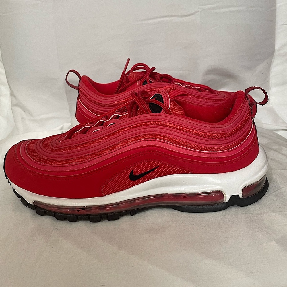 Nike air max 97 Custom Red Mens size 7.5